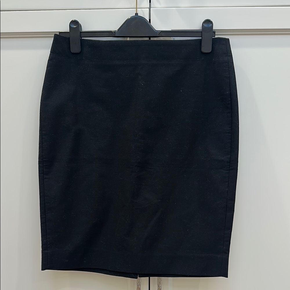j crew Black knee length Pencil Skirt for Work